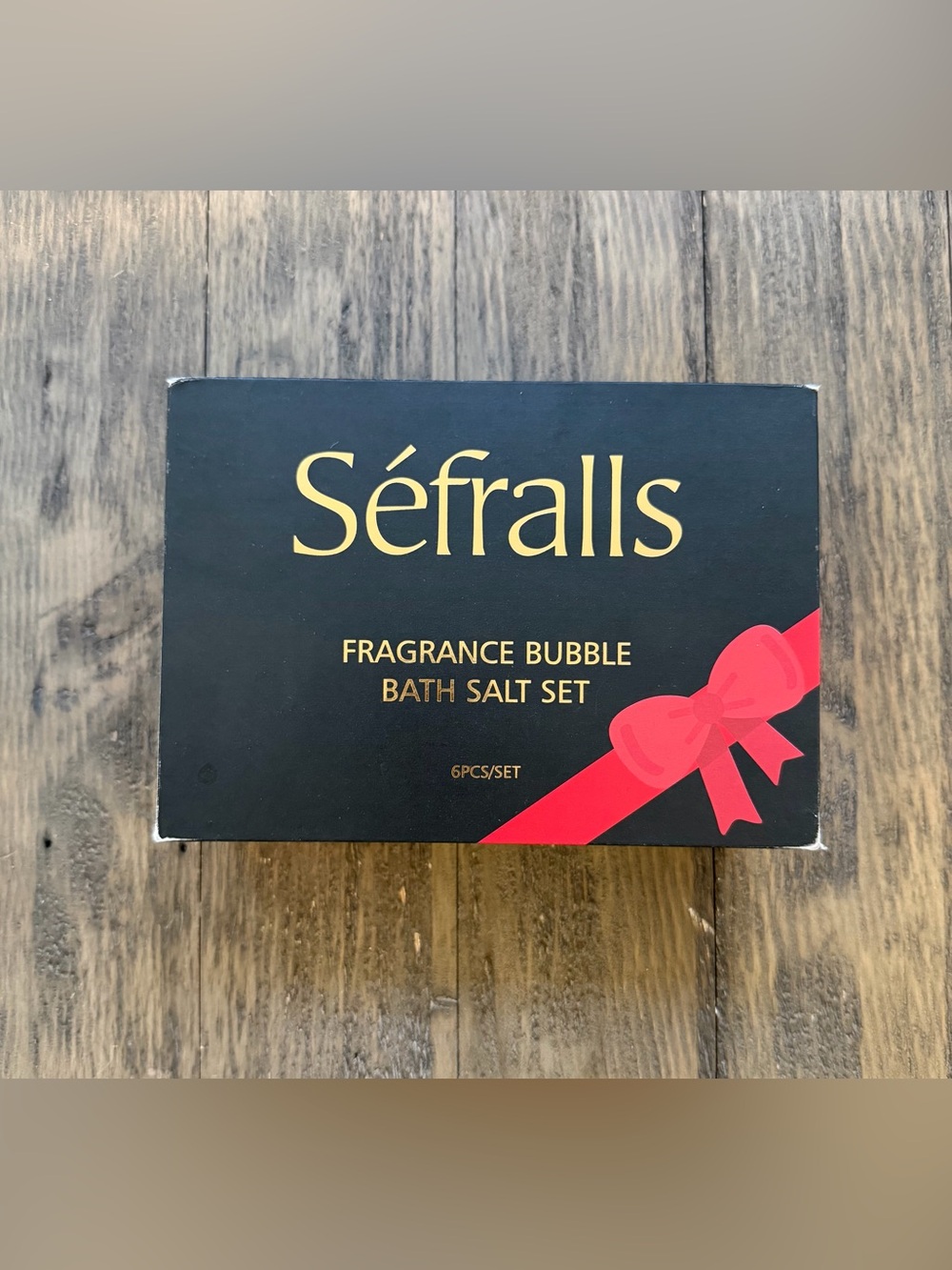 Sefralls 6pc fragrance Bubble Bath Salt Set